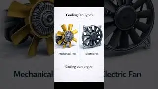 Cooling Fan Types #cooling #fan #type #machanical #electric #vehicles #engine #save