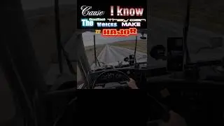 4K POV Trucking Wyoming | Relaxing Drive on Empty Roads #shorts