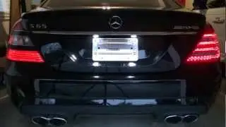 Как установить светодиодные задние фонари для рестайлинга 2010+ W221 Mercedes Benz AMG S65 S63 S550