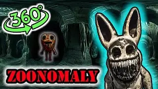 🦇 360&deg; VR Zoonomaly at Mystery Cave. Monster Rabbit | Monster Monkey | Friendly Red Frogs