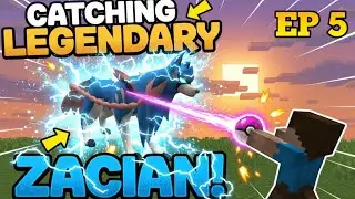I Caught the LEGENDARY ZACIAN in Minecraft Pixelmon! (EP 5)