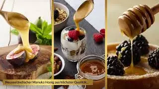 Manuka Honig. Dein t&auml;glicher L&ouml;ffel Genuss.
