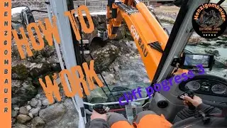 Cliff Pogress 3 Spider Excavator Spider Excavator Menzi Muck