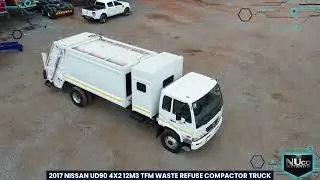2017 NISSAN UD90 4X2 12M3 TFM WASTE REFUSE COMPACTOR TRUCK | NUco Auctioneers