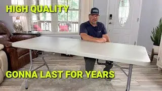 Ultimate Folding Table Solution ~ Office Star 6' Sturdy Portable Table