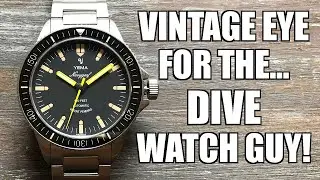 Обзор автоматического водолаза Yema Navygraf Heritage (YNAV2019-AMS) &mdash; Perth WAtch #329