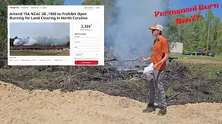 Should We BAN Open Burning in North Carolina?? This Petition Says So!