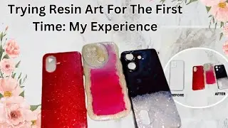 Trying Resin art first time | My Experience| Kainat's Vlog 