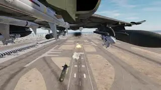 Durandal runway attack with the F-4E (DCS)