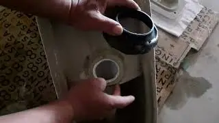 anel de vedação que dá vazamento na saída do vaso