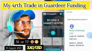 4rth Trade in Guardeer Funding Phase-2 Challenge Account 😀 #Xauusd #guardeer #guardeerfunding #forex