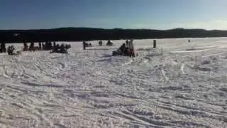 Burnt Berry snow drags