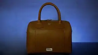 Golden Frog Leather Bag