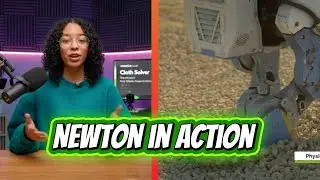 Newton в действии! ОБНОВЛЕНИЕ NVIDIA + Disney!