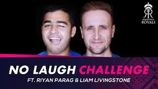 Вызов You Laugh You Lose при участии Риана Парага и Лиама Ливингстона | Rajasthan Royals | IPL 2021