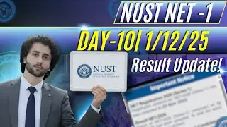 How to Check NUST NET 1 Test Result I NUST NET 1 Result Announced I NUST NET Result Update I NET
