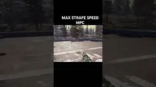 Max strafe speed MPC is wild in warzone