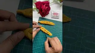 How To Make Fondant Wheat Ear | Wheat Ear Making Tutorial | Fondant Art @fondantcakes9292