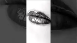 how to draw lip #viral #art #pencilportrsit #shortvideo #sketch #audio