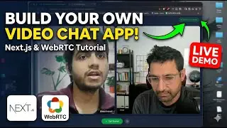 Testing out my own video calling app created from scratch