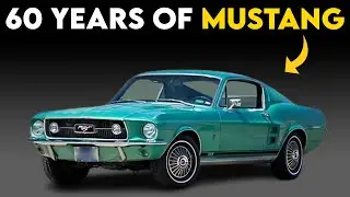 The 60-Year History of the Ford Mustang &ndash; America&rsquo;s Iconic Muscle Car