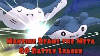 Mantine Bubble Beams the Meta - Pokemon GO Battle League - PvP
