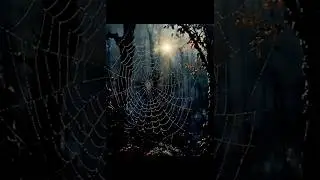 Gloomy Little Spider Poem, Gothic Poems. #gothic #spider #gothicpoetry #spiderweb #literature #aiart