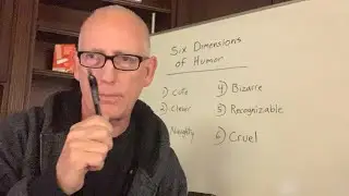Watch me write a Dilbert comic while I teach you the technique that goes into it