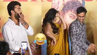 Anudeep KV Crazy Dance With Heroine Kayadu Lohar At Funky Trailer Launch Event | Vishwak Sen