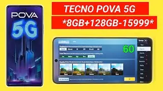 Tecno pova 5G Pubg mobile lite testing ! tecno pova 5g kese khelte he ?Pubg Lite test#pova5g#mobile