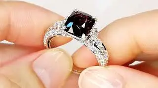 Vietnamese Noble Red Spinel Ring at 3.26 carats by Kat Florence KF08588