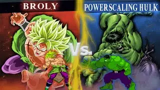 [MUGEN] Broly (DBS) vs Powerscaling Hulk