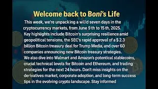 Crypto Market Analysis : Major Bitcoin Moves & Institutional Adoption