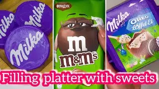 Oddly satisfying asmr | sweets platter