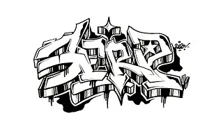 LOCKDOWN Graffiti Sketches