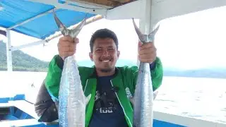 mancing di pulau pahawang, malah kena badai