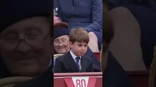 Prince Louis attends VE Day commemorations alongside his family