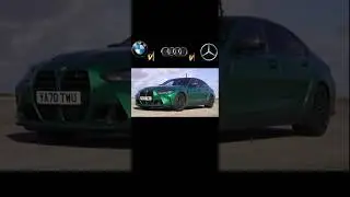 bmw vs audi vs Mercedes drag race #bmw #shorts #viralshort #caredit