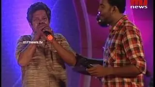 Aristo Suresh singing muthe ponne at Karikkakom Temple | Action Hero Biju