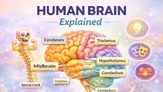 Human Brain Explained | Parts of Human Brain | General Science Notes for UPSC and Other Exams 