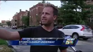 Clifton apartments, church damaged by storms