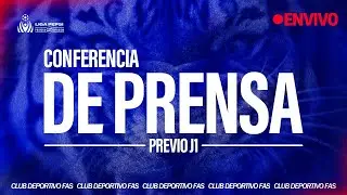 Conferencia de prensa pre-jornada | FAS vs Metapán | Jornada 1 - Clausura 2026