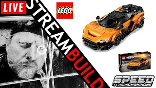 🔴 Building LEGO McLaren W1 (77257) Live!