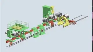 Walking Beam Machine For Packing Steel Coil Line