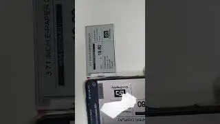 3.7 inch ePaper with NFC driving on Android APP from Good Display