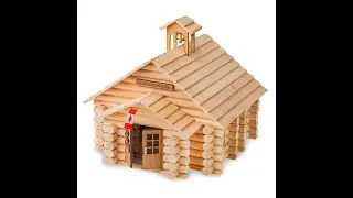LOG CABIN TOYS Pioneer Schoolhouse Instructional Video