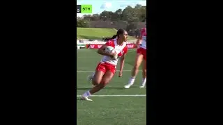 Some razzle dazzle in the Red Zone from the Dragons #nrlw