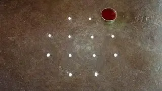 thaipoosam special 4*2*2 amazing Lotuskolam/thaimadham traditional easyrangoli/gokulramya rangoli