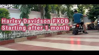 Harley Davidson 1600CC | Очень громкий звук | Заводится через 2 месяца