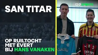 Evert Winkelmans & Hans Vanaken ruilen van shirt - San Titar